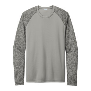 B2104 Long Sleeve Digi Camo Tee