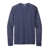 B2104 Long Sleeve Digi Camo Tee