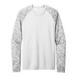 B2104 Long Sleeve Digi Camo Tee