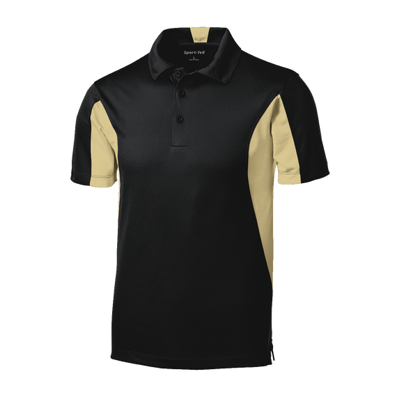 B1423M Mens Side Blocked Micropique Sport-wick Polo