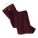 B1422 Grommeted Tri-Fold Golf Towel