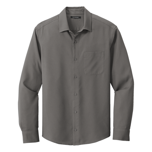 B2048M Mens Long Sleeve Performance Staff Shirt