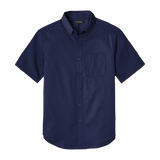 B2118M Mens Short Sleeve SuperPro React Twill Shirt